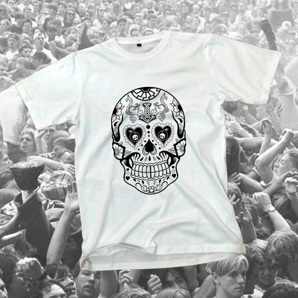 Camiseta Calavera Mexicana
