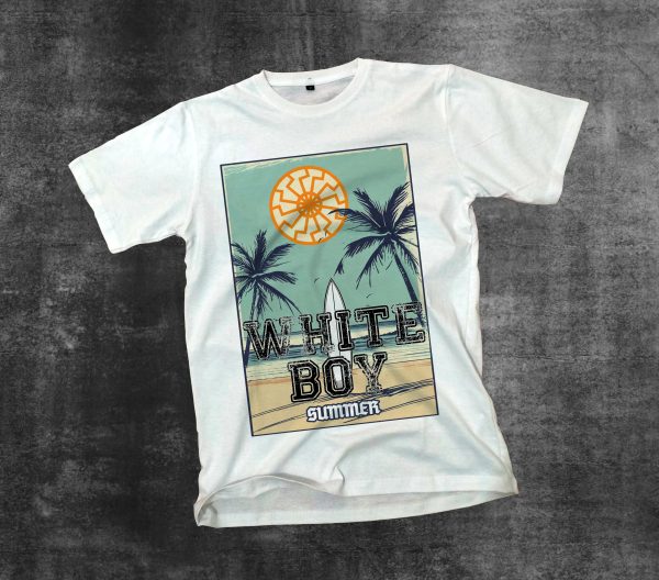 Camiseta White Boy Summer