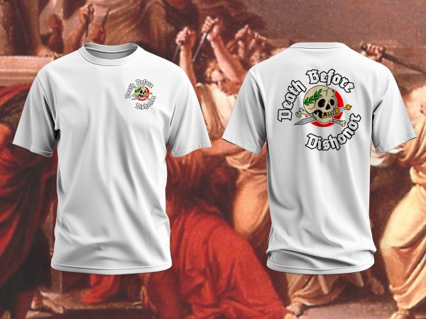 Camiseta Death Before Dishonor