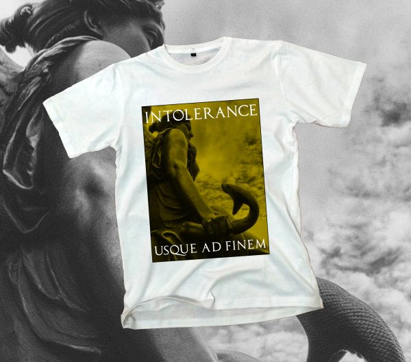 Camiseta Intolerance Usque Ad Finem