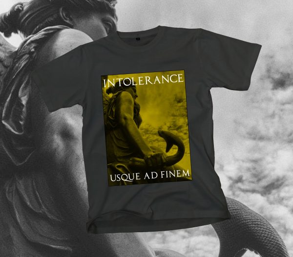 Camiseta Intolerance Usque Ad Finem