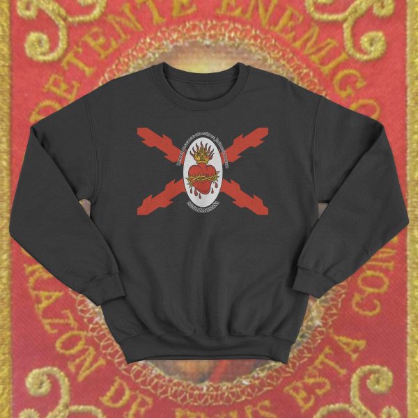 Sudadera Detente Sagrado Corazón Aspas