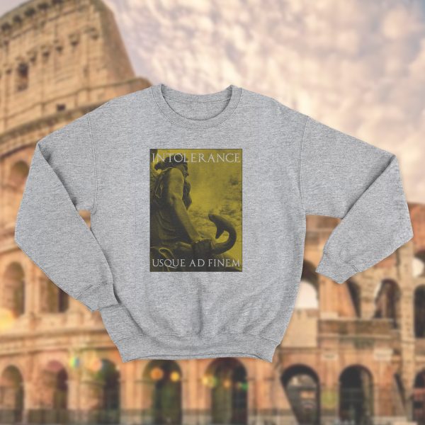 Sudadera Intolerance Usque Ad Finem