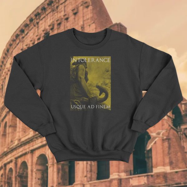 Sudadera Intolerance Usque Ad Finem