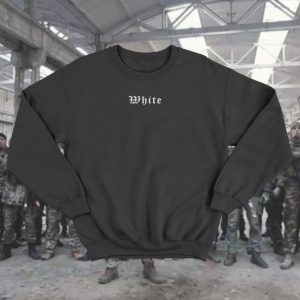 Sudadera White Bordada