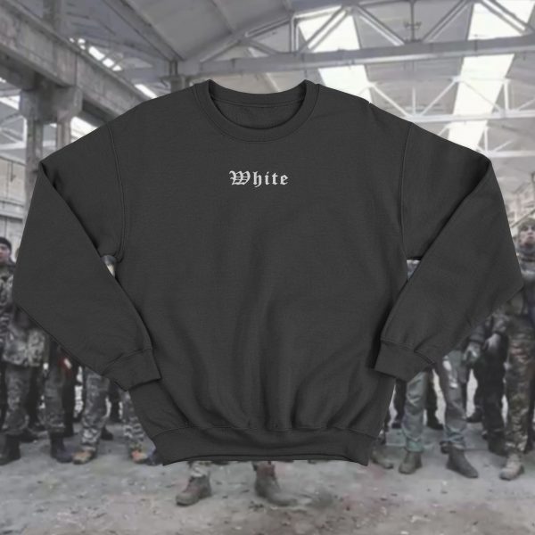 Sudadera White Bordada