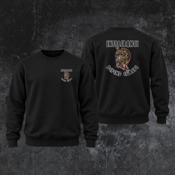 Sudadera Intolerance Daga